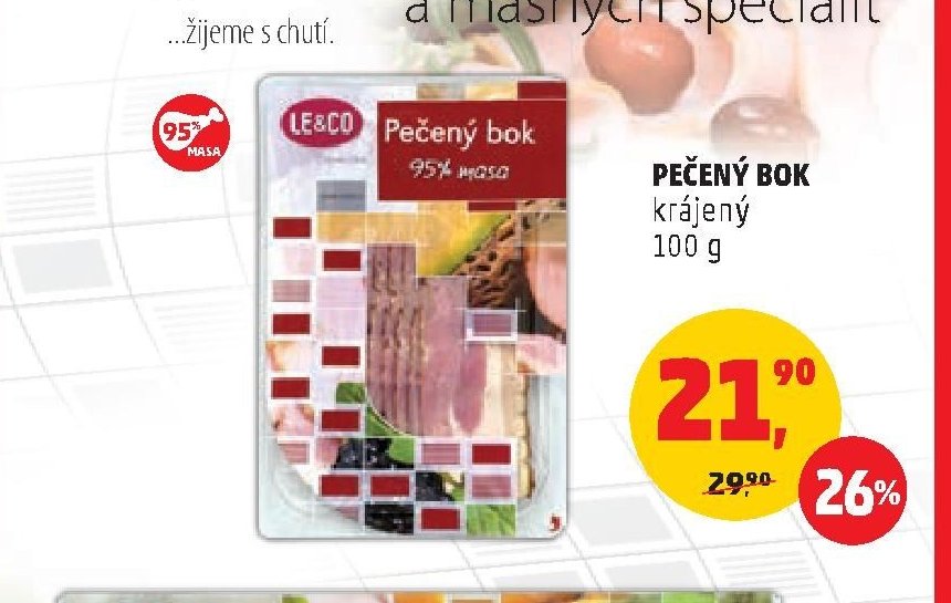 PEČENÝ BOK krájený