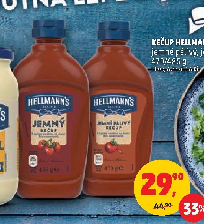 KEČUP HELLMANN'S jemně pálivý, jemný