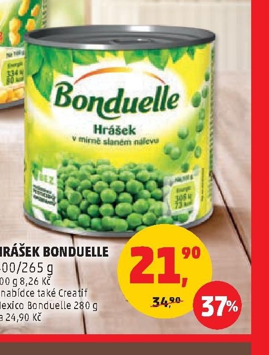 Hrášek Bonduelle
