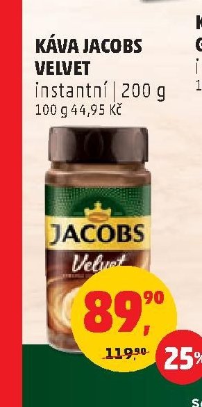 KÁVA JACOBS VELVET