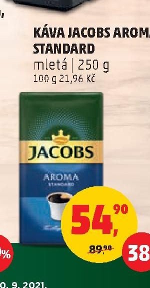 KÁVA JACOBS AROMA STANDARD