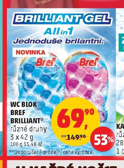 WC blok Bref Brilliant