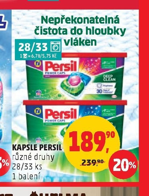 Kapsle Persil