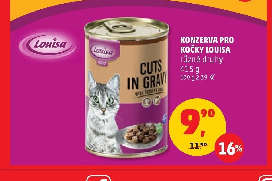 Konzerva pro kočky Louisa
