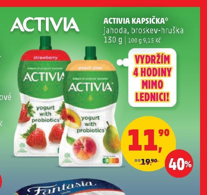 Activia kapsička