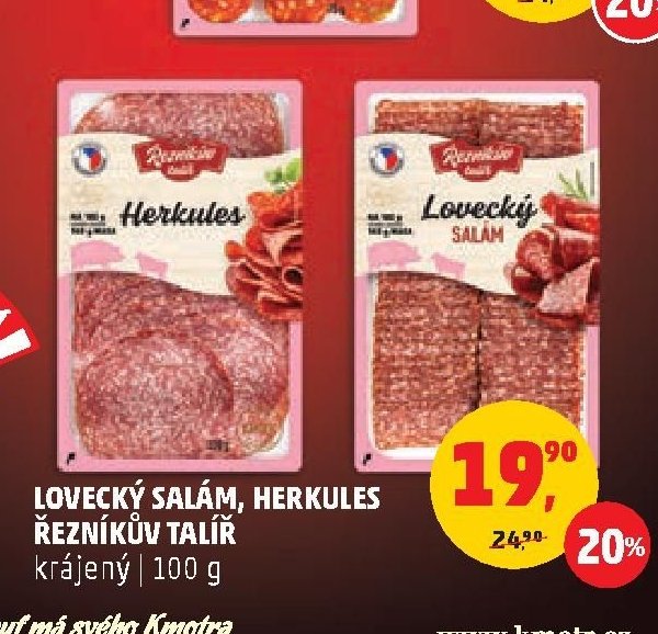 Lovecký salám, Herkules Řezníkův talíř