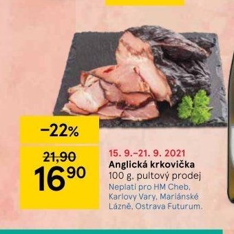 Anglická krkovička 100 g