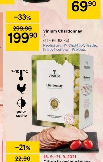 Vinium Chardonnay 3 l