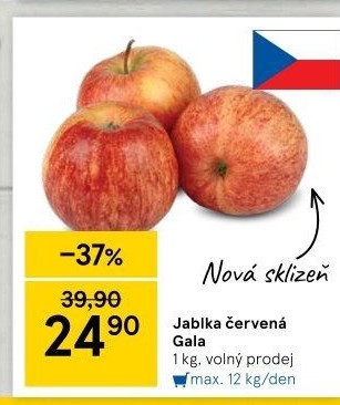 Jablka Gala