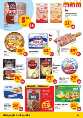 akční leták Penny Market 16.9.2021-22.9.2021