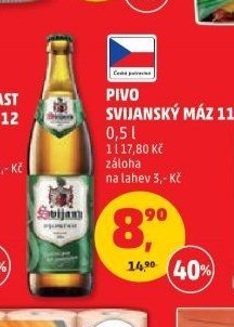 Pivo Svijanský Máz 11