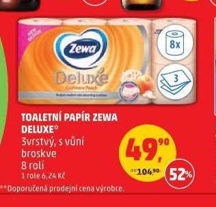 Toaletní papír Zewa Deluxe