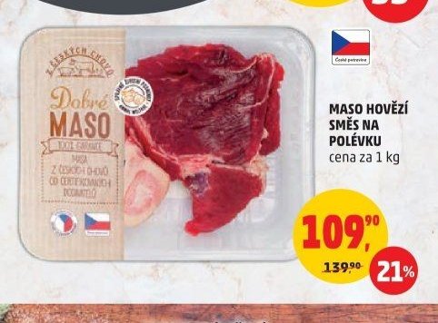 MASO HOVĚZÍ SMĚS NA POLÉVKU