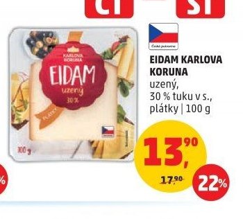 Eidam Karlova Koruna 100 g