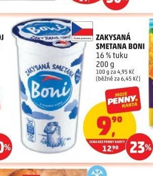 ZAKYSANÁ SMETANA BONI