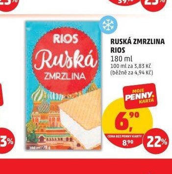 RUSKÁ ZMRZLINA RIOS