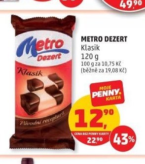 METRO DEZERT Klasik