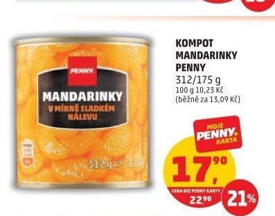 KOMPOT MANDARINKY PENNY