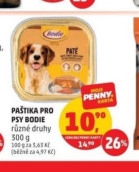 PAŠTIKA PRO PSY BODIE