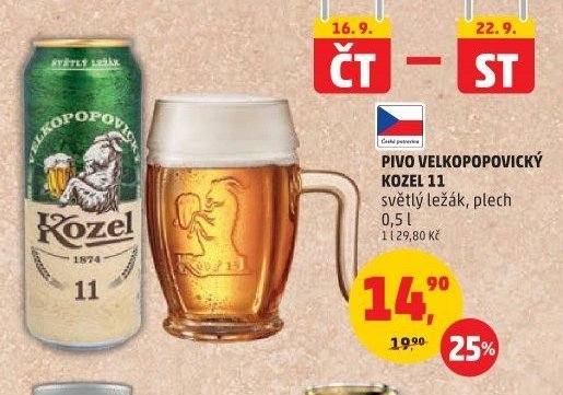 PIVO VELKOPOPOVICKÝ KOZEL 11