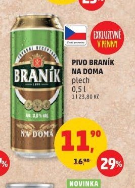 PIVO BRANÍK NA DOMA plech 0,5 l