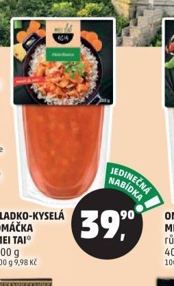 SLADKO-KYSELÁ OMÁČKA MEI TAI