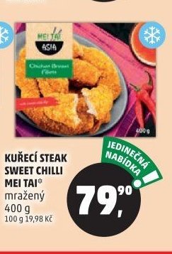 KUŘECÍ STEAK SWEET CHILLI MEI TAI