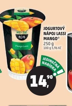 JOGURTOVÝ NÁPOJ LASSI MANGO
