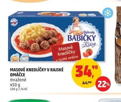 Masové knedlíčky v rajské omáčce