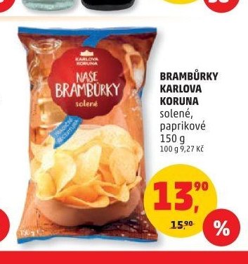 Brambůrky Karlova Koruna