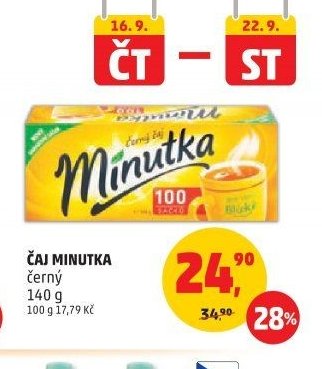 Čaj Minutka černý 140 g