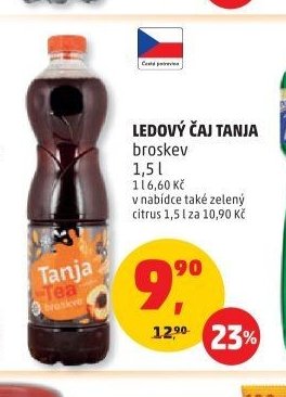 Ledový čaj Tanja broskev 1,5 l