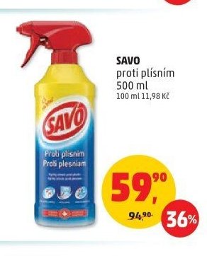SAVO proti plísním 500 ml
