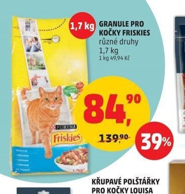 GRANULE PRO KOČKY FRISKIES