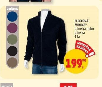 Fleecová mikina