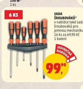 SADA ŠROUBOVÁKŮ