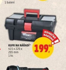 KUFR NA NÁŘADÍ 415 x 220 x 205 mm