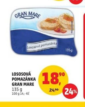 LOSOSOVÁ POMAZÁNKA GRAN MARE