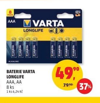 BATERIE VARTA LONGLIFE