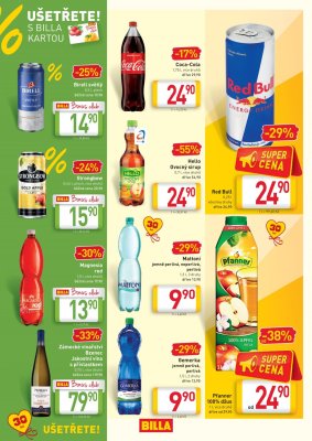 akční leták BILLA 15.9.2021-21.9.2021