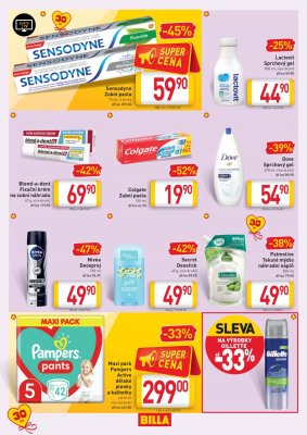 akční leták BILLA 15.9.2021-21.9.2021
