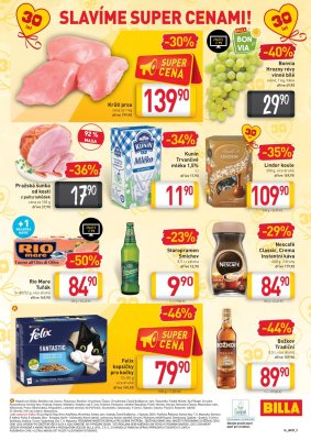 akční leták BILLA 15.9.2021-21.9.2021