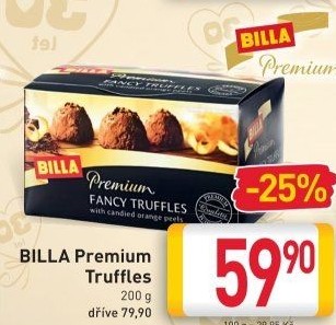 Bonboniéra Truffles Premium Billa