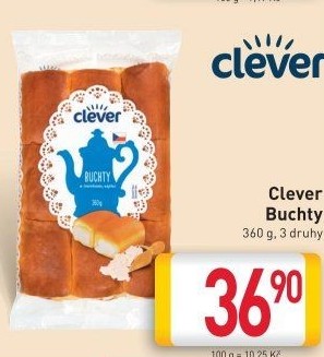 Buchty s náplní Clever