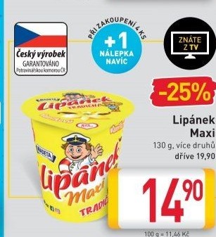 Dezert Lipánek Madeta