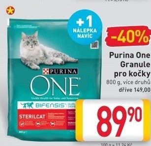 Granule pro kočky One Purina