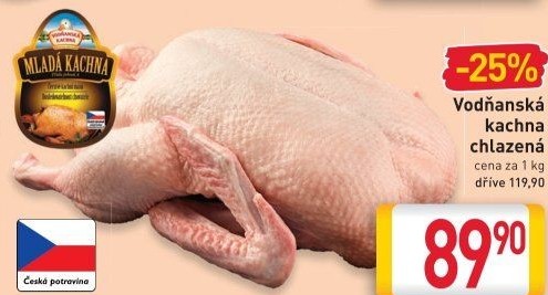 Kachna mladá Vodňanská kachna