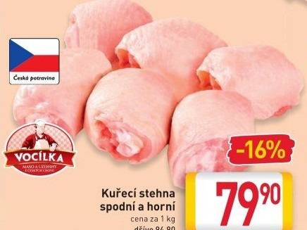 Kuřecí stehna Vocílka