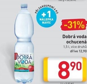 Ochucená voda Dobrá voda