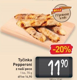 Pečivo pepperoni